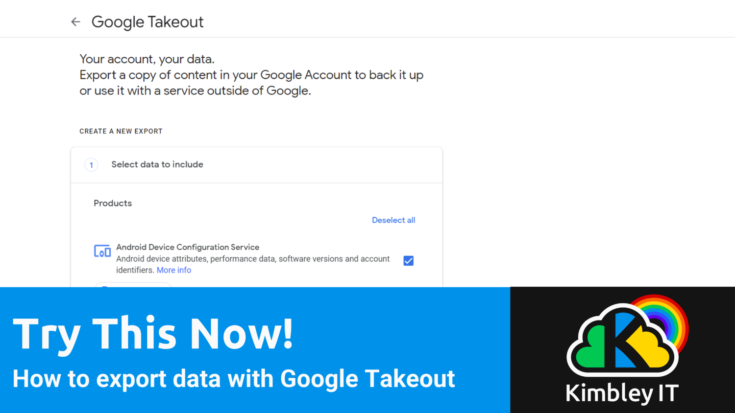 Google takeout para que sirve